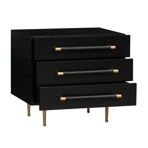 TRYDENT BLACK NIGHTSTAND