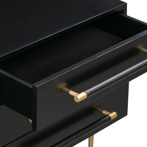 TRYDENT BLACK NIGHTSTAND