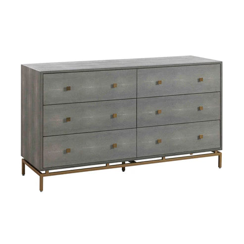 PESCE SHAGREEN 6 DRW DRESSER