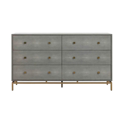 PESCE SHAGREEN 6 DRW DRESSER