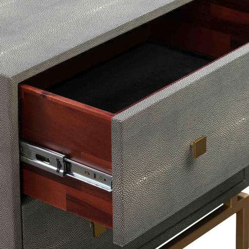 PESCE SHAGREEN NIGHTSTAND