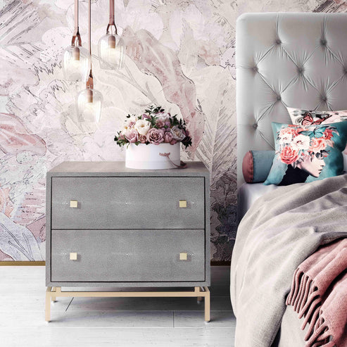 PESCE SHAGREEN NIGHTSTAND
