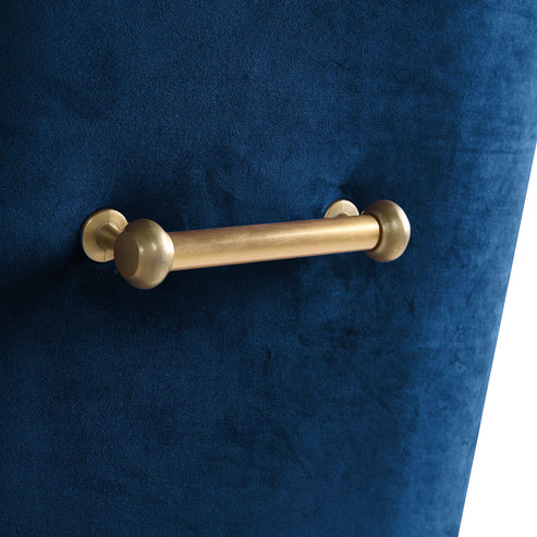 TRIX NAVY SIDE CHAIR