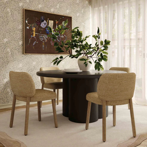 FOX HONEY DINING CHAIR