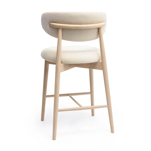 ZEENA VELVET COUNTER STOOL