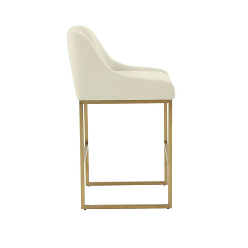 LIA VELVET COUNTER STOOL