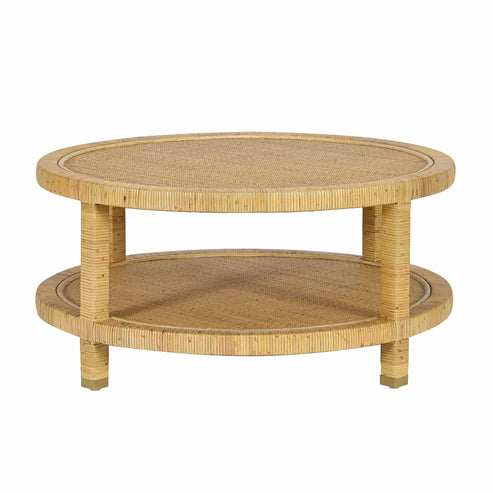 MARA NATURAL RATTAN COFFEE TABLE