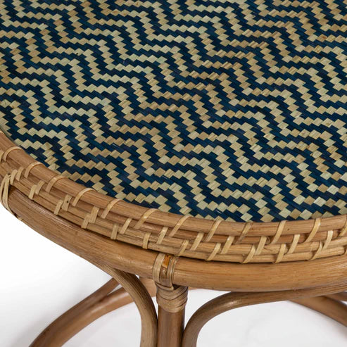 LYDIA RATTAN SIDE TABLE