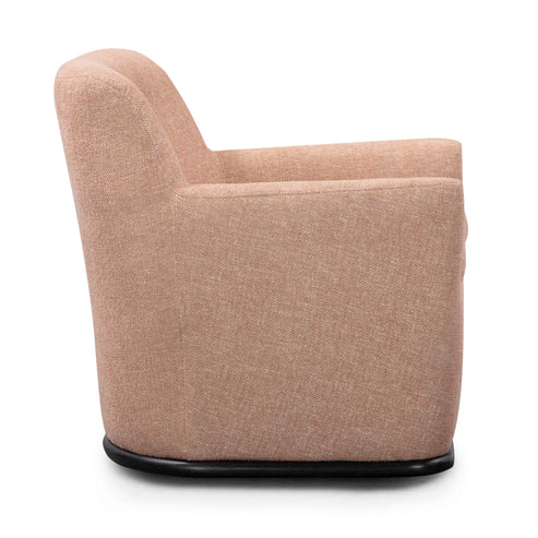 MARLOW PEACH SWIVEL ACCENT CHAIR