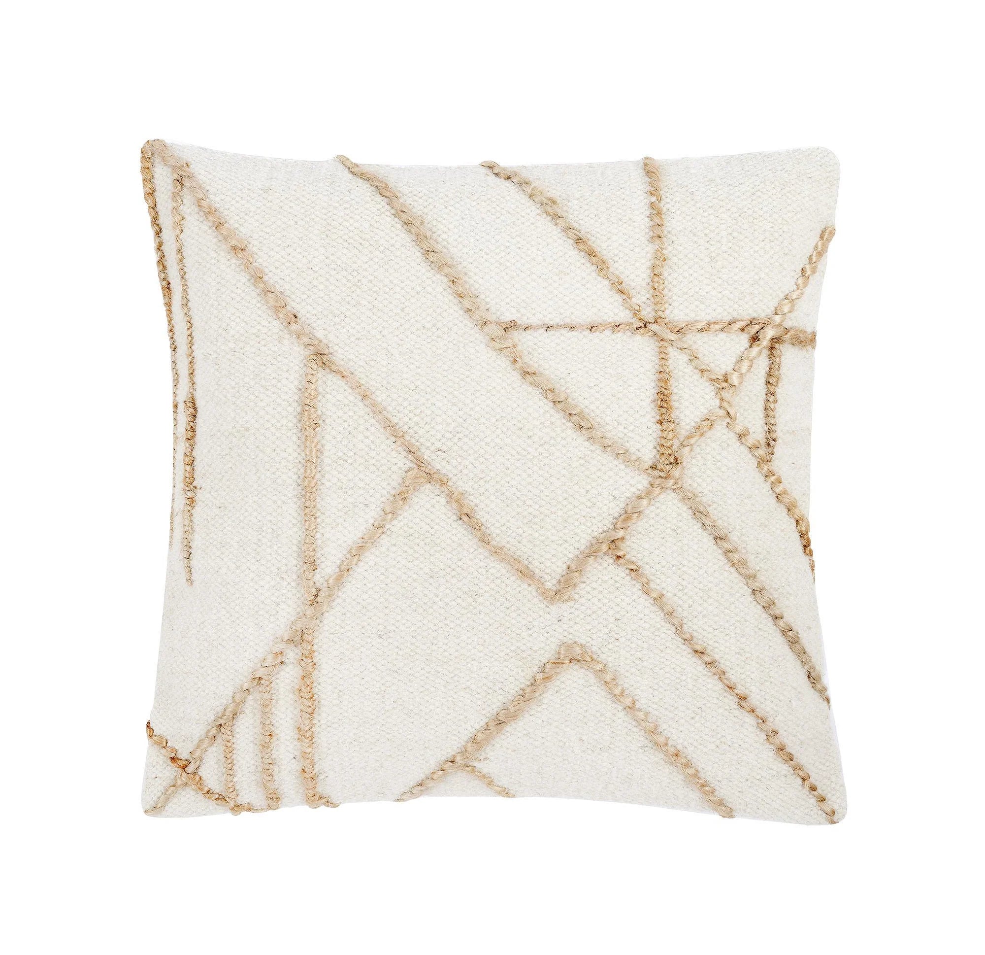 SINTRA IVORY/NATURAL PILLOW