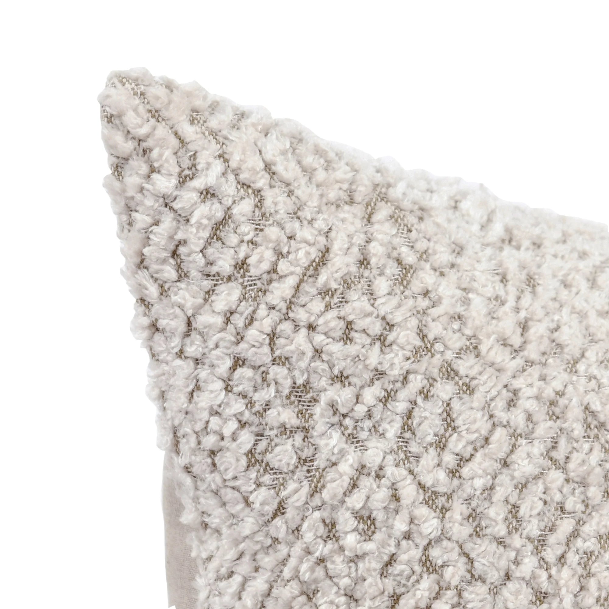 IVORY/NATURAL PILLOW