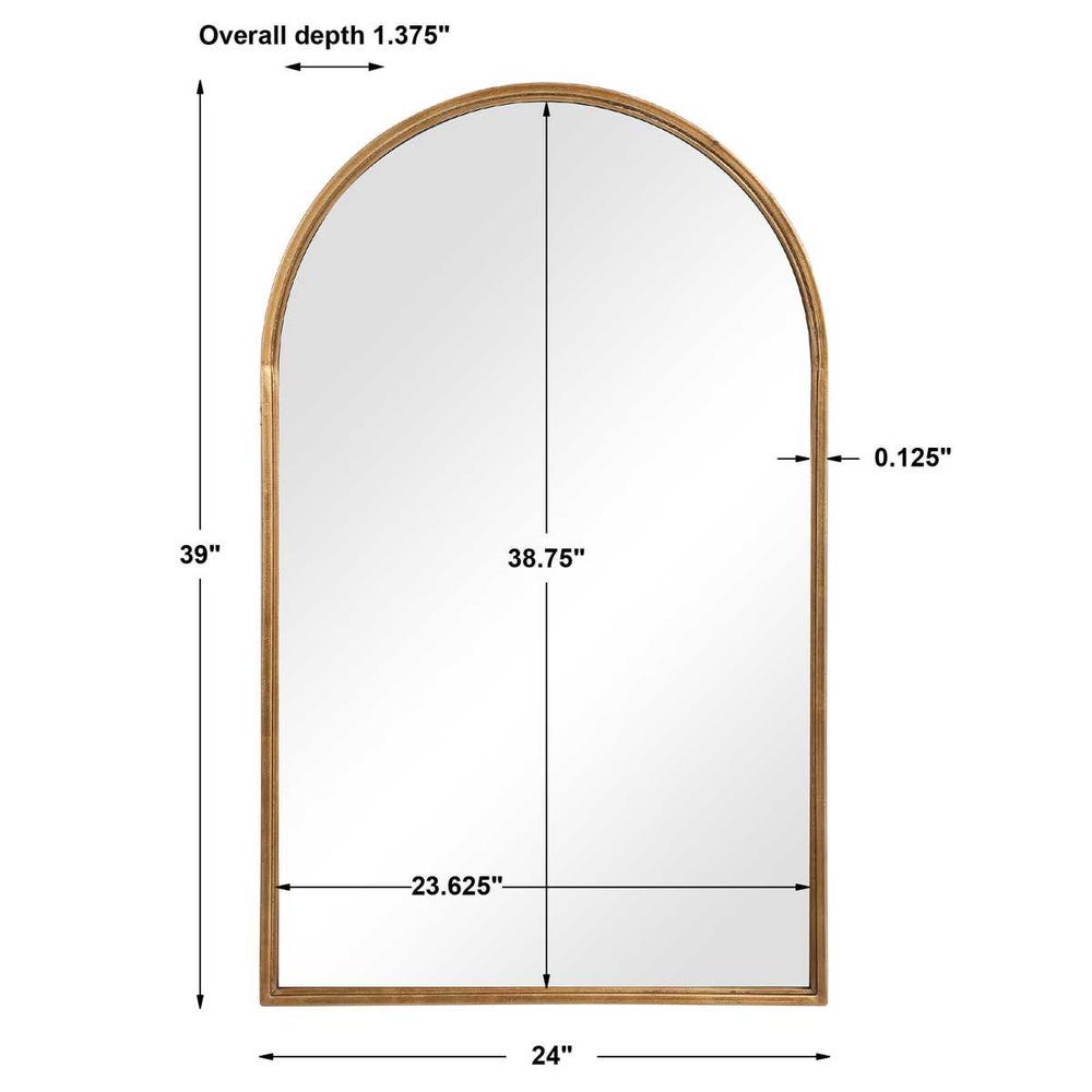 SALT AND LIGHT GOLD MIRROR