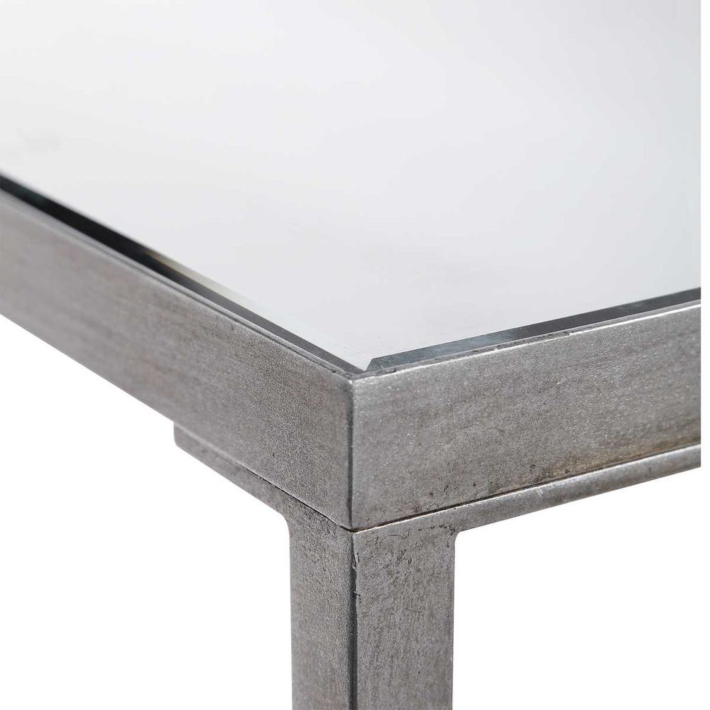 HAYLEY SILVER CONSOLE TABLE
